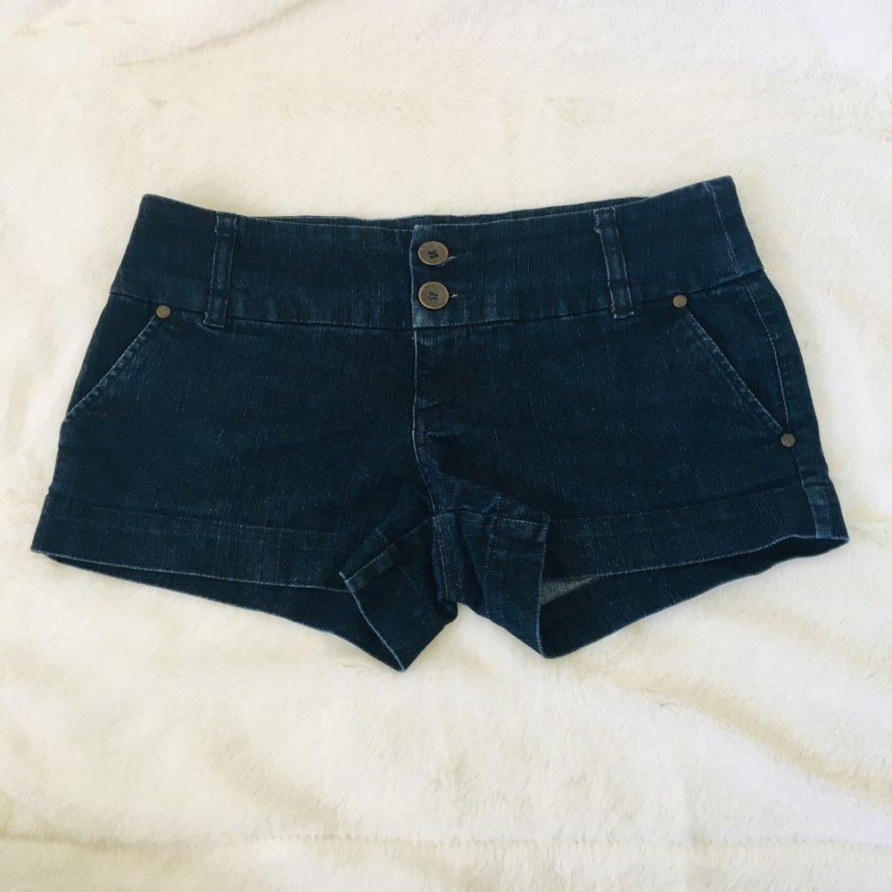 Boom Boom Jeans Blue Stretchy Jean Denim Shorts
